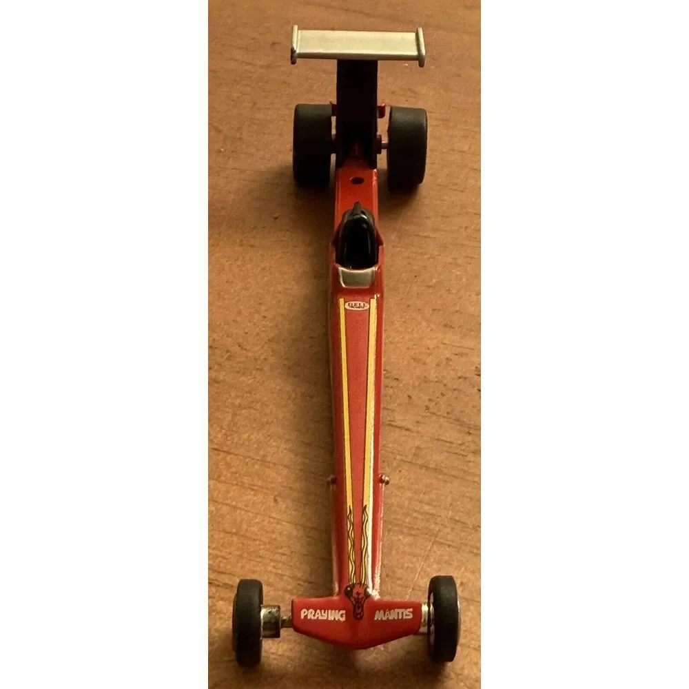 JOHNNY LIGHTNING #7760 RED‎ BELL JEB ALLEN DIE CAST RACING QUARTER DRAGSTER